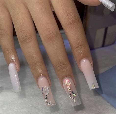 pin  nails acrylic nails coffin pink pink acrylic nails long