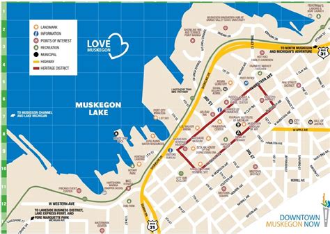 downtown muskegon hartshorn municipal marina