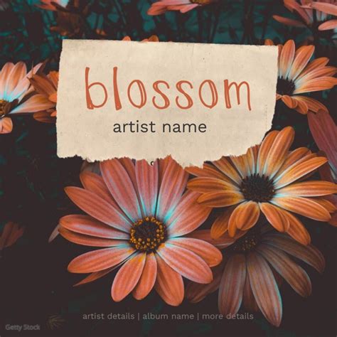 Copy of Floral Autumn Album Cover ART | PosterMyWall