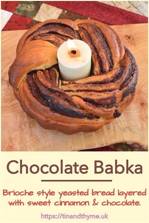 Chocolate Babka Bundt: A Sweet Sticky Bread | Tin and Thyme