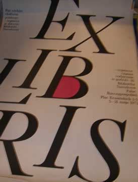 Ex Libris | Biblioteki Narodowej