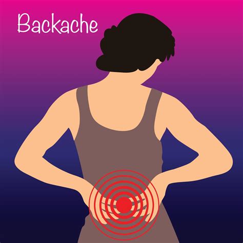 backache icon vector illustration. 9794292 Vector Art at Vecteezy