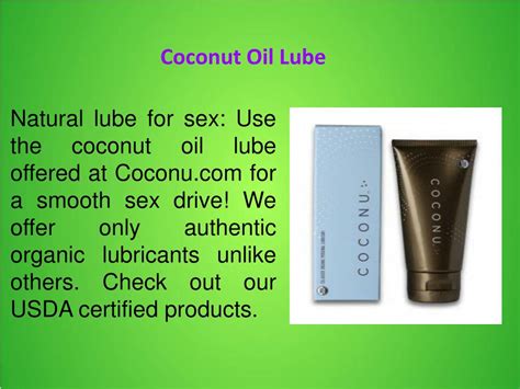 PPT - Organic Personal Lubricants PowerPoint Presentation, free