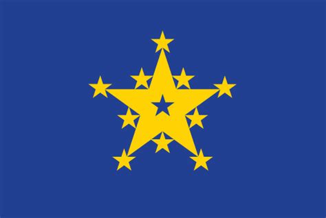 [Fictional] European Federation Flag VI by vexilografia on DeviantArt