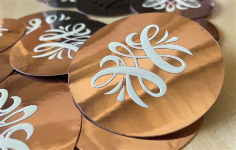 Rose Gold Stickers - Free Shipping