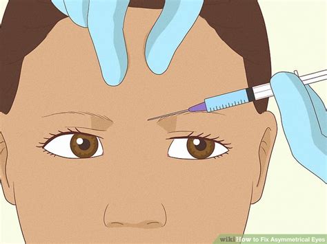 asymmetrical eyes how to fix