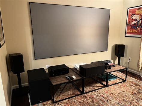 My Short Throw Projector Living Room Setup : r/hometheater