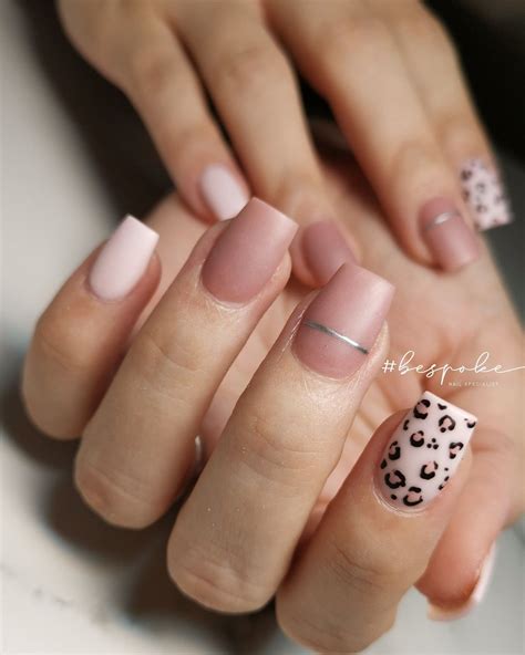 Leopard print nail design | Leopard print nails, Pink leopard nails