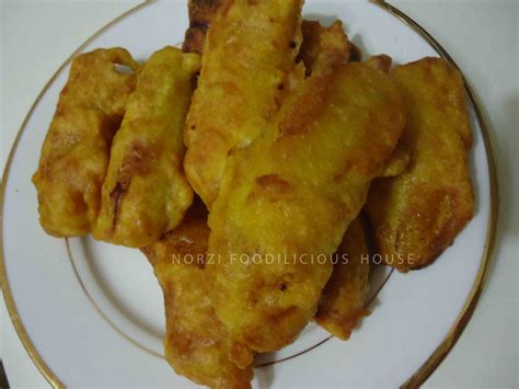 norzi foodilicious house resepi pisang goreng