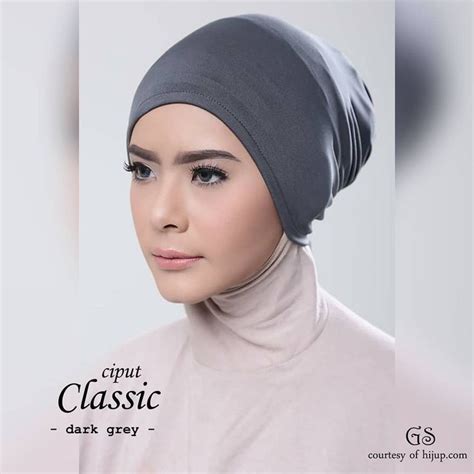 ciput rajut ninja nyaman  instagram ready stock ciput classic dark