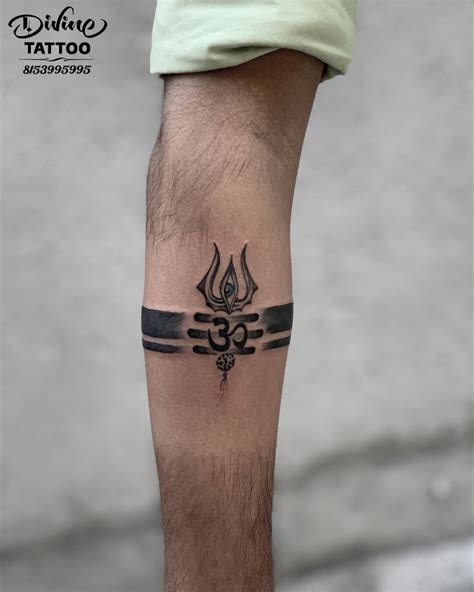 shiva hand band tattoo shiva hand band tattoo design hand band tattoo