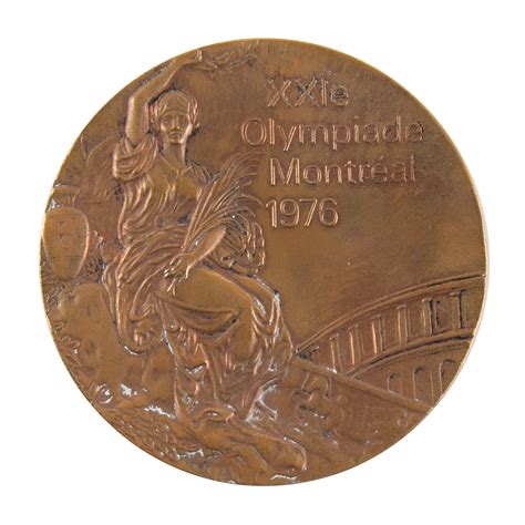 Montreal 1976 Summer Olympics Bronze Winner's Medal | RR Auction
