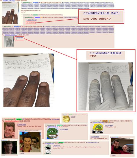 Black Anon infiltrates /pol/ : r/4chan