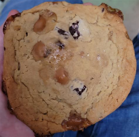 This gas station cookie was slightly undercooked. : r/badfoodporn