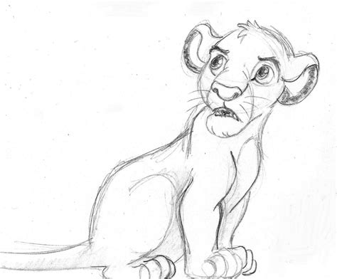 Sleeping Lion Drawing at GetDrawings | Free download