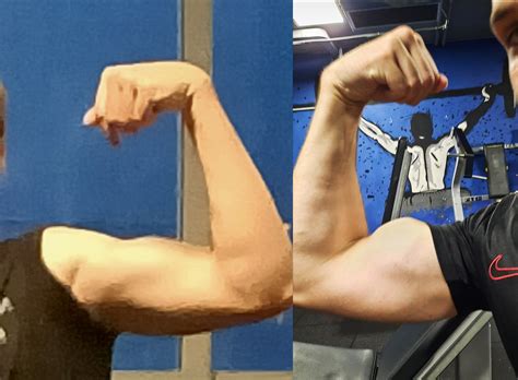 7 months biceps progress (16 year old). My biceps training: 3xf heavy