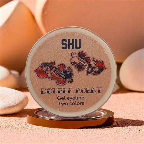 Подводка для глаз SHU DOUBLE AGENT гелевая двухцветная тон 11 белый и ...