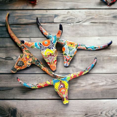 Mexican Skull Art | Unique Talavera Skulls & Decor