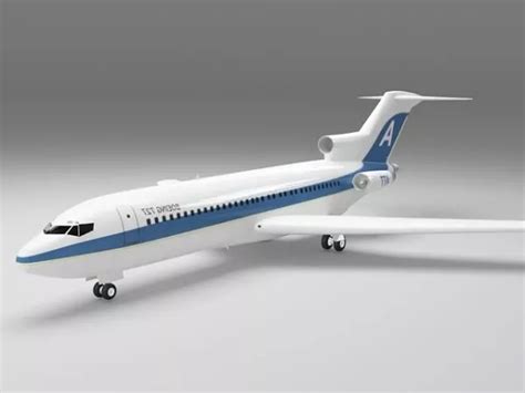 Us Boeing 727 Airplane Free 3d Model - .Max - Open3dModel