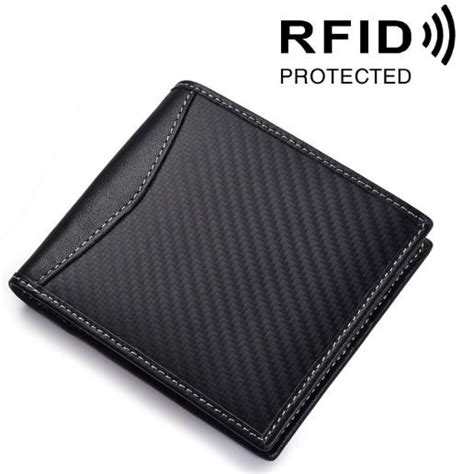 carbon black rfid id wallet trenz