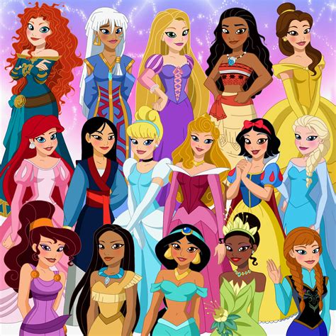 Disney Princess Characteristics at Lawrence Henry blog