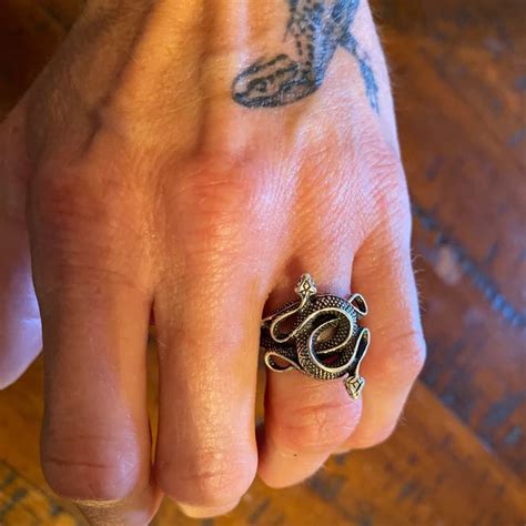 The Iconic Intertwined Snakes Ring - 'Natural Born Killers' Ring – XY ...