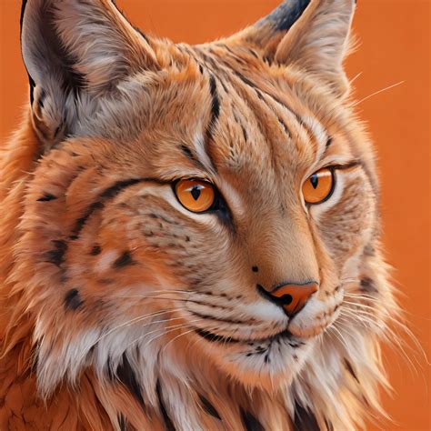 Realistic Lynx Portrait - Free Download - AI Scribbles