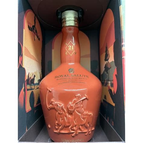 Garrafa Royal Salute - garrafa vazia chivas Royal salute edição limitada polo collection com ...