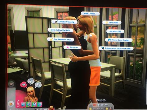 I caught my sims kissing autonomously and no they aren’t in a