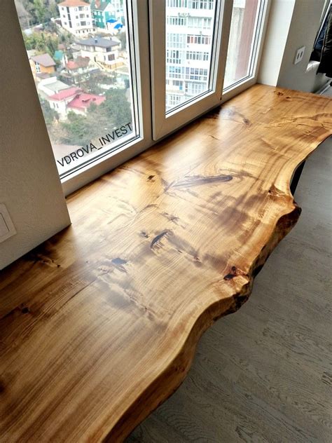Столешница из слэба горного тополя. | House interior, Diy wood projects ...
