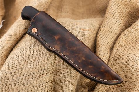 Jason Knight Custom Damascus Hunter - Ridgerunner Blades