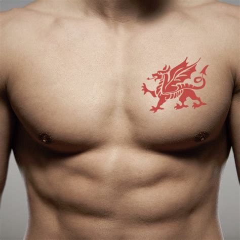 Welsh Flag Tattoo Designs