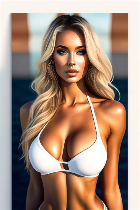 Lexica - Art by Dandonfuga, Instagram model Hannah Palmer, blonde hair