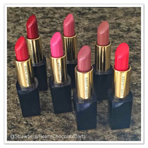 Strawberry Hearts Chocolate Darts: Estee Lauder Pure Color Envy