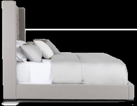 Lacey Gray Uph Platform Bed