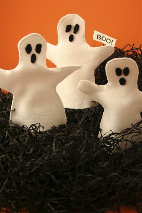 Halloween trzy duchy zdjęcie stock. Obraz złożonej z amerykanin - 1164214