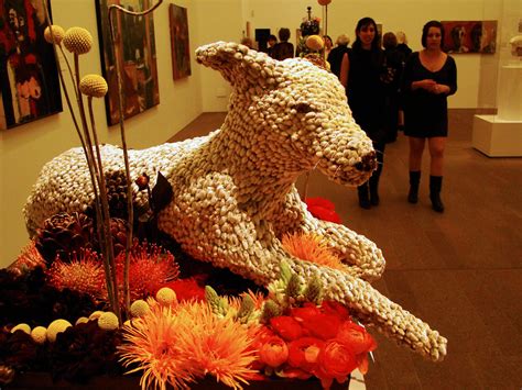 DSC04461 Bouquets to Art 2009 pussy willow dog | Bouquets to… | Flickr