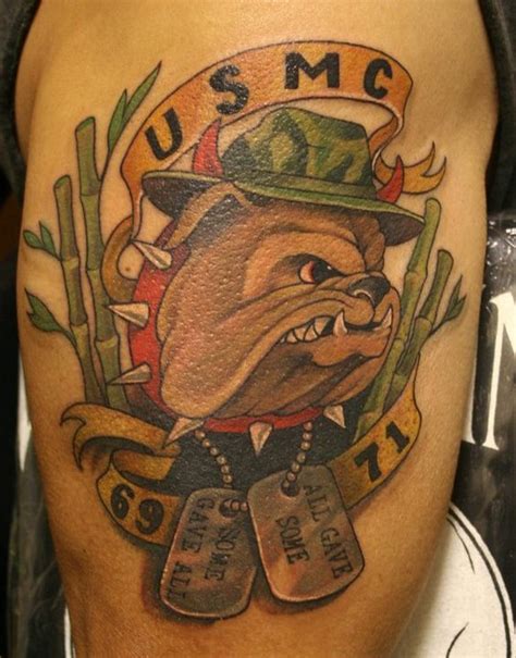 Usmc Devil Dog Tattoo