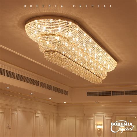 crystal rectangular chandelier bohemia crystal uae