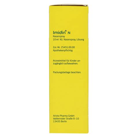Imidin N 10 Milliliter N1 online kaufen | medpex