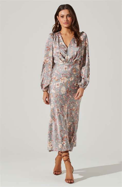 Long sleeve floral dress – Artofit