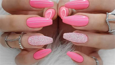 Decorações De Unha Rosa