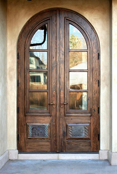 rustic french doors