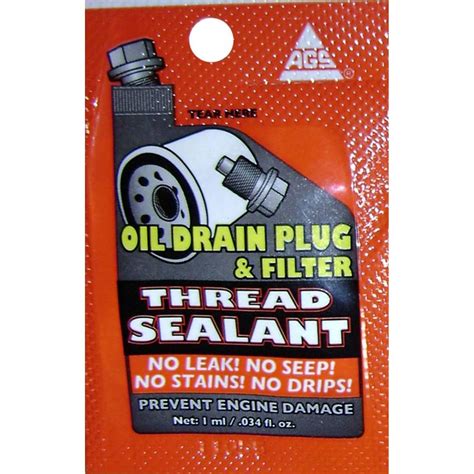 AGS Oil Drain Plug Sealant 0.14oz
