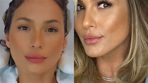 Lívia Andrade Antes E Depois - Lívia Andrade surge irreconhecível após mudança radical no visual