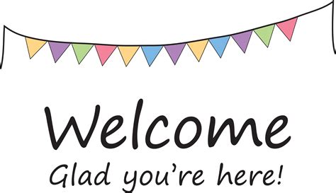 Welcome Banner Clipart | Free download on ClipArtMag