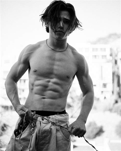 Disney star and martial artist leo howard enjoys some fun in the sun