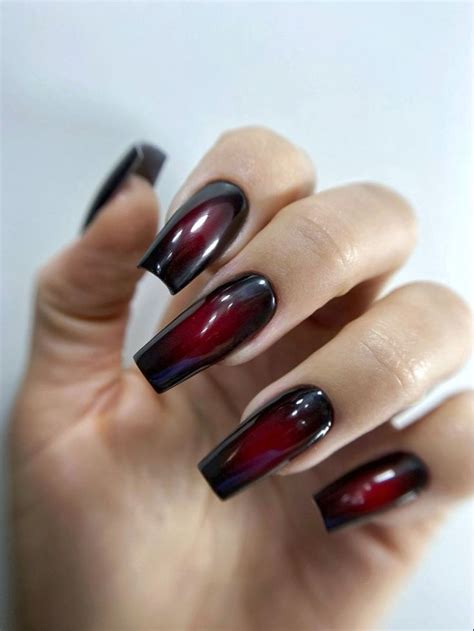 Градиент на ногтях | Punk nails, Swag nails, Cute acrylic nails