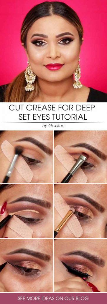 deep set eyes makeup  bring  beauty  deep set eyes makeup