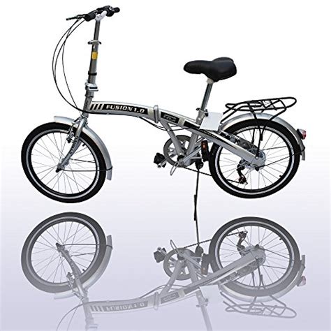 American Phoenix 20" Folding Bike 6 Speed Fold Storage Bicycle ...